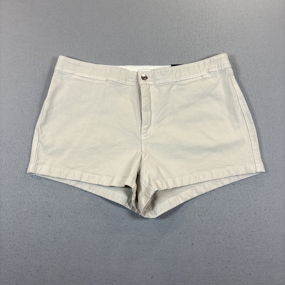 Ava & Viv Women‎ Size 18 High-Rise Fitted Hip & Thigh Comfort Waist Shorts NWT